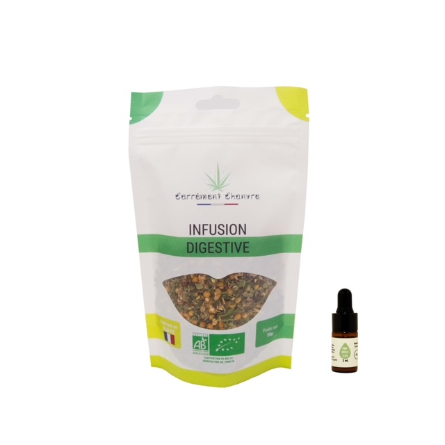  DIGESTIVE:


Un bol de fraîcheur et une aide à la digestion !

Avec notre version Digestive - Glacée, buvez nos infusions toute l'année ausi bien chaude que glacée !

Prenez un grand bol de fraîcheur avec l'association de la menthe poivrée et du citron, et profitez des vertus digestives de la verveine et de la camomille.


Composition :

Verveine* Camomille* Menthe poivrée* Citron*

