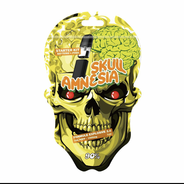 Skull Vape Pen | 90% CSA, CBD, CBN, CBG, CBC - Image 4